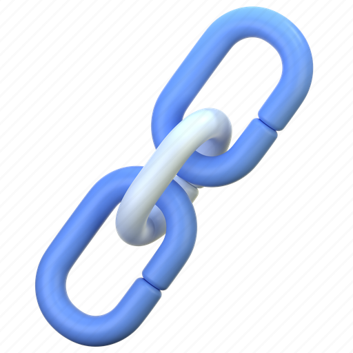 Link, chain, hyperlink, connect, connection 3D illustration - Download on Iconfinder