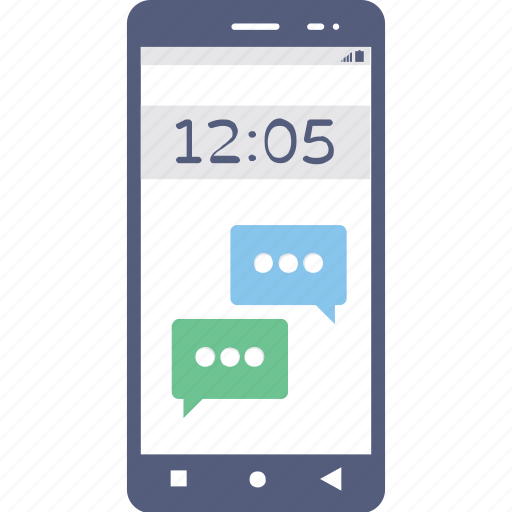 Mobile chat, mobile conversation, mobile message, sms, sms service icon - Download on Iconfinder