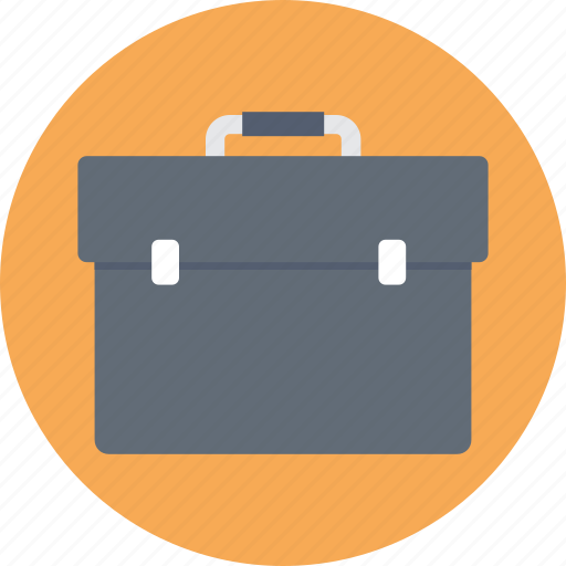 Briefcase, documents bag, office bag, portfolio bag icon - Download on Iconfinder
