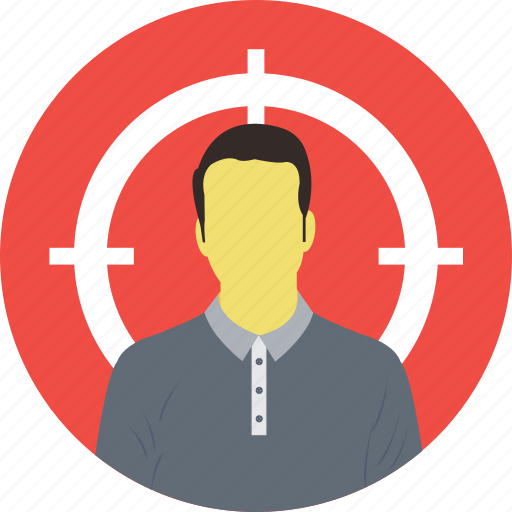 Aiming, customer target, marketing strategy, sniper aim, user target icon - Download on Iconfinder