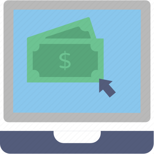 Commerce, make money online, online business, online earning, searching finance icon - Download on Iconfinder