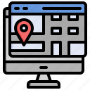 seo, marketing, filloutline, ai, map, point, location, placeholder