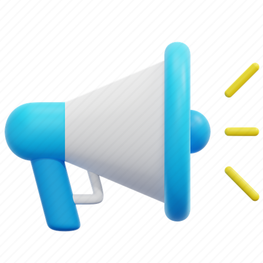 Megaphone, seo, speaker, marketing, promotion, advertising, bullhorn icon - Download on Iconfinder