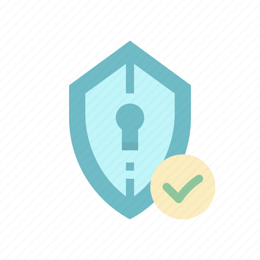 Correct, defense, protection, security, shield icon - Download on Iconfinder
