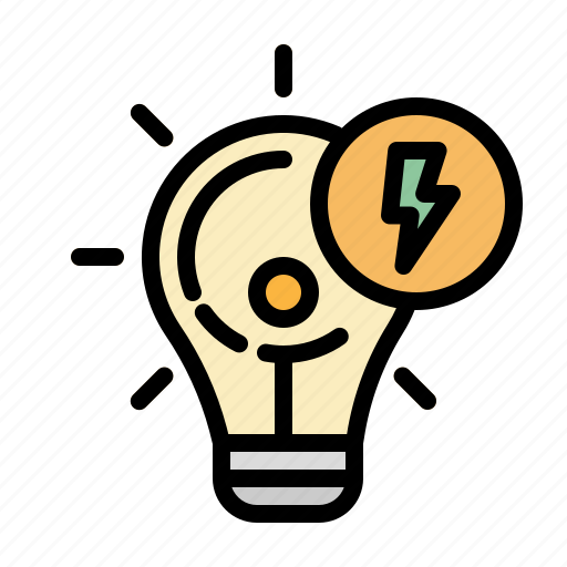 Bulb, creative, idea, light, thunder icon - Download on Iconfinder