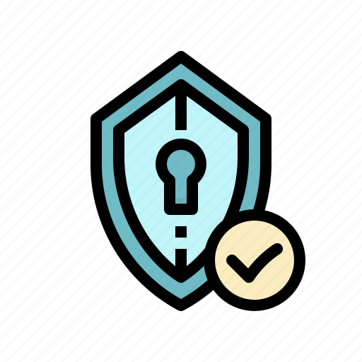 Correct, defense, protection, security, shield icon - Download on Iconfinder