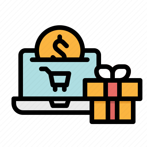 Buy, gift, online, shopping icon - Download on Iconfinder