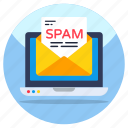spam mail, email, correspondence, letter, envelope