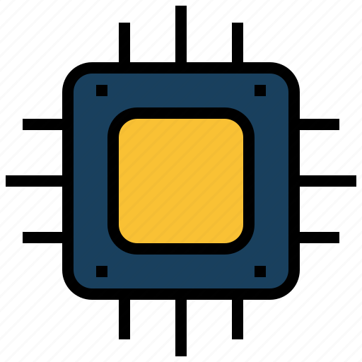 Cpu, processor, computer, main, development icon - Download on Iconfinder