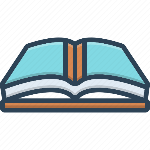 Book, encyclopedia, library, magazine, open, publication, textbook icon - Download on Iconfinder