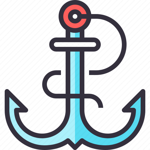 Anchor, connection, link, marine, nautical, seo, text icon - Download on Iconfinder