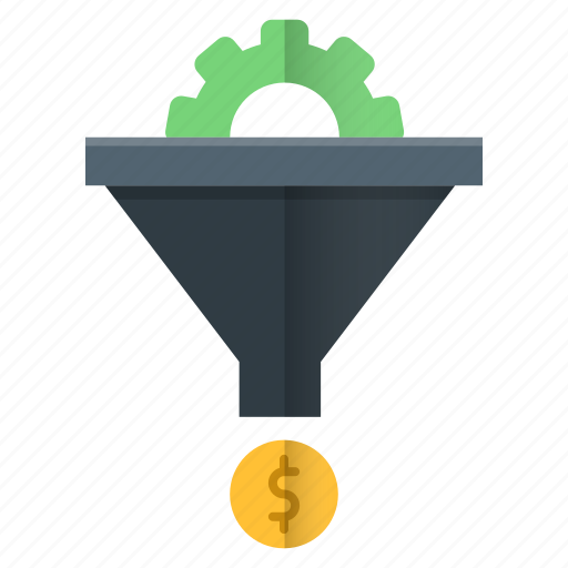Business, funnel, making money, sales icon - Download on Iconfinder