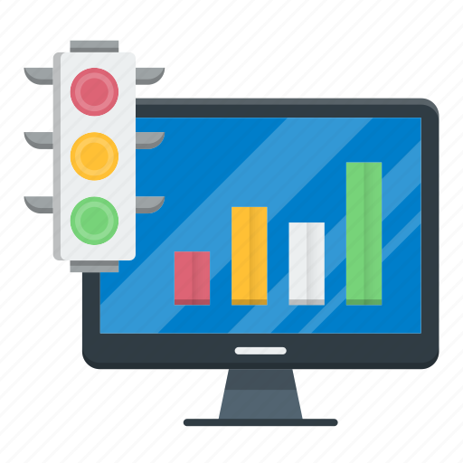 Chart, growth, optimization, seo, traffic icon - Download on Iconfinder