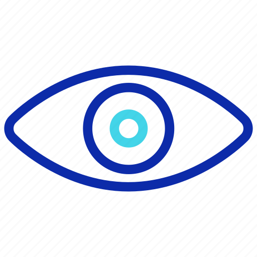 Eye, seo, view, visible, watch icon - Download on Iconfinder