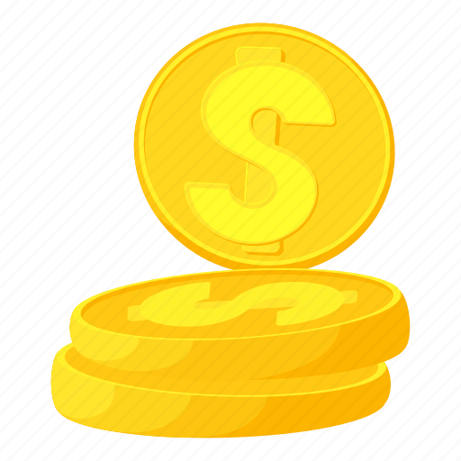 Business, cartoon, coins, dollar, gold, money, wealth icon - Download on Iconfinder