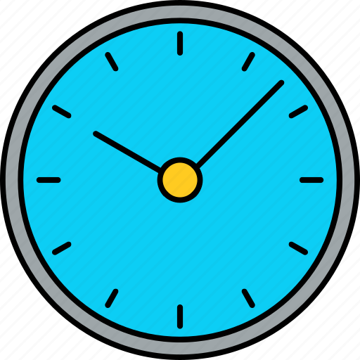 Clock, wall, time, timepiece icon - Download on Iconfinder