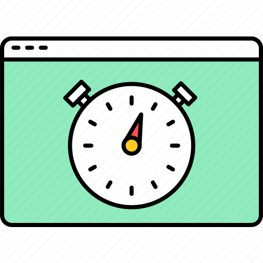 Timer, clock, web page icon - Download on Iconfinder