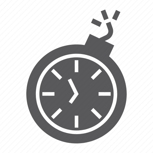 Bomb, clock, deadline, fast, stopwatch, time, timer icon - Download on Iconfinder