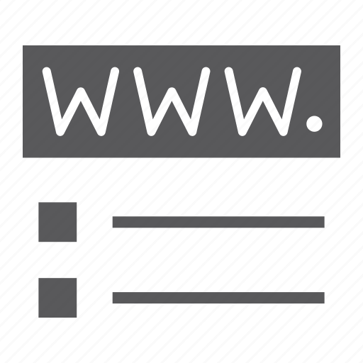 Domain, internet, network, page, registration, website, www icon - Download on Iconfinder