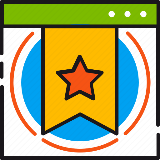 Favorite, website, bookmark, internet, page, star icon - Download on Iconfinder