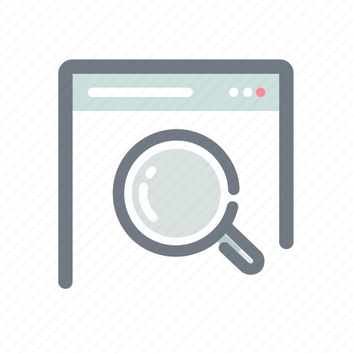 Glass, magnifying, search, searching, seo, zoom icon - Download on Iconfinder