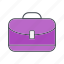 briefcase, portfolio, suitcase 