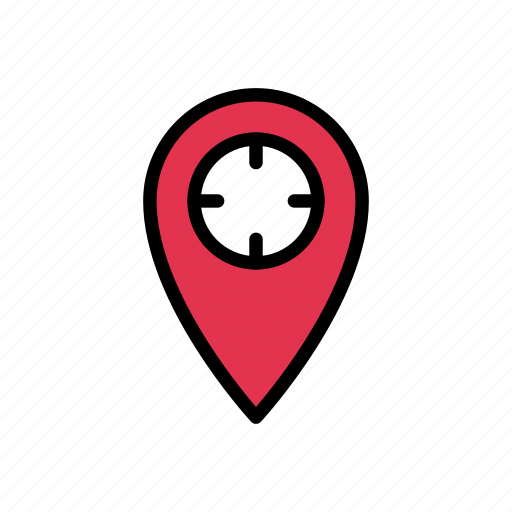 Focus, location, map, marker, target icon - Download on Iconfinder