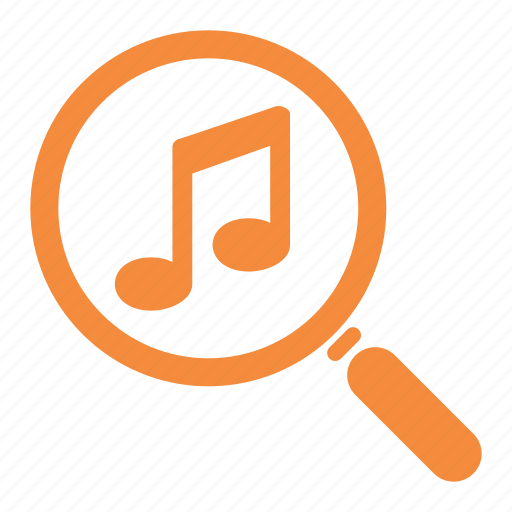 Music search, musical note, searching icon - Download on Iconfinder