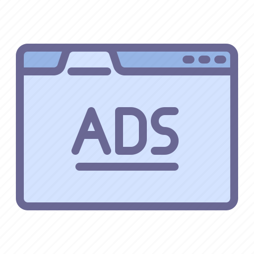 Ads, advetising, advertisement, website, marketing, seo icon - Download on Iconfinder