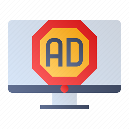 Ad blocker, advertising, technology, website icon - Download on Iconfinder