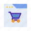 cart, marketing, seo, shopping, trolley, ui ux, website 