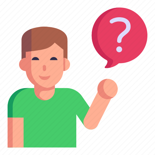 Question, query, faq, inquiry, ask icon - Download on Iconfinder