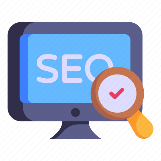 Seo, search engine, seo optimized, engine optimization, seo approved icon - Download on Iconfinder