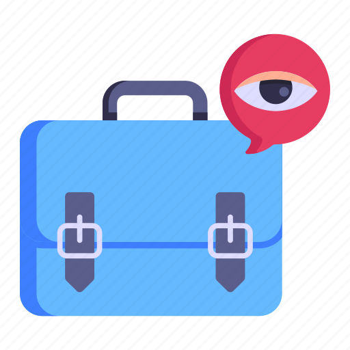 Business view, portfolio view, business monitoring, office bag, briefcase icon - Download on Iconfinder