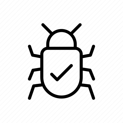 Bug, check, malware, tick, virus icon - Download on Iconfinder