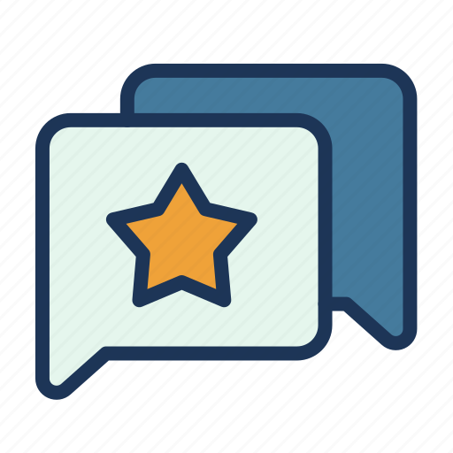 Star, rating, review, comment icon - Download on Iconfinder