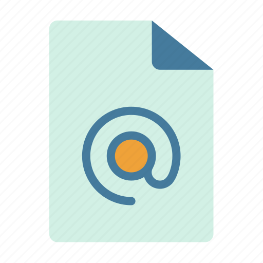 Document, attachment, email, file icon - Download on Iconfinder