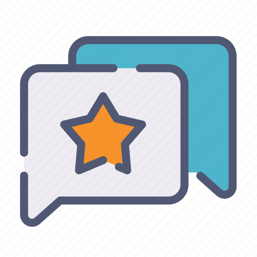 Star, rating, review, comment icon - Download on Iconfinder