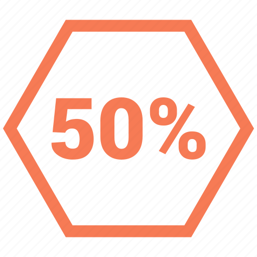 Info, 50, data, 50 percent, graphics, fifty icon - Download on Iconfinder