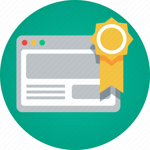 Badge, certificate, medal, quality, search engine optimization, seo, site quality icon - Download on Iconfinder