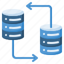 server data, database, storage, server, connection