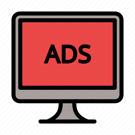 Ad, ads, advertising, monitor icon - Download on Iconfinder