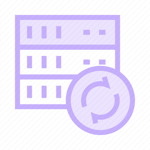 Database, redo, reload, server, storage icon - Download on Iconfinder