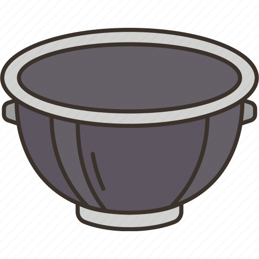 Bowl, stainless, cooking, kitchenware, utensil icon - Download on Iconfinder