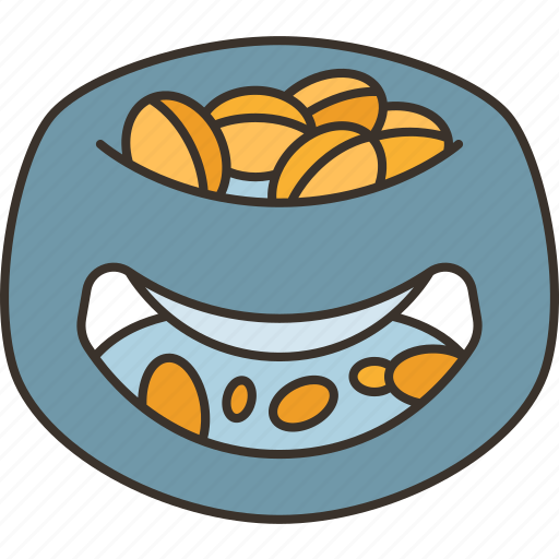 Nuts, bowl, nutrition, snack, assortment icon - Download on Iconfinder