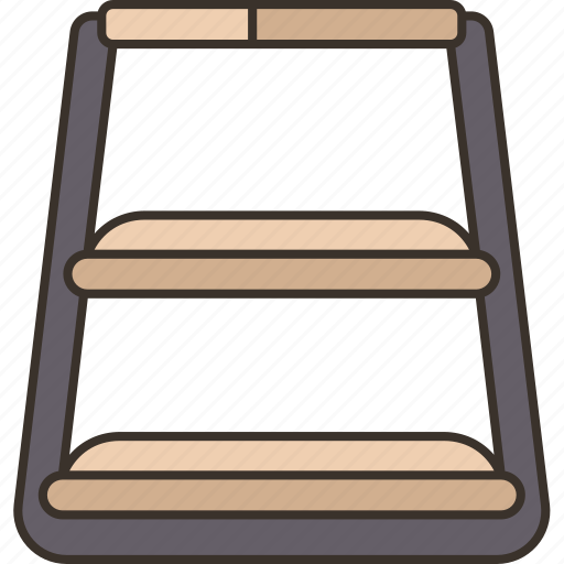 Tray, wooden, tier, bakery, serve icon - Download on Iconfinder