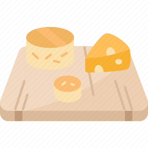 Cheese, boards, appetizer, dairy, cuisine icon - Download on Iconfinder
