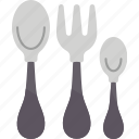 spoon, fork, dining, utensils, kitchenware