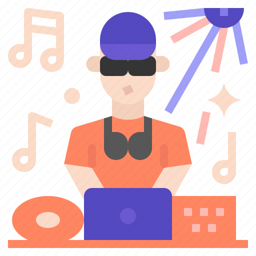 Music, fun, party, dj, disco, concert, event dj icon - Download on Iconfinder