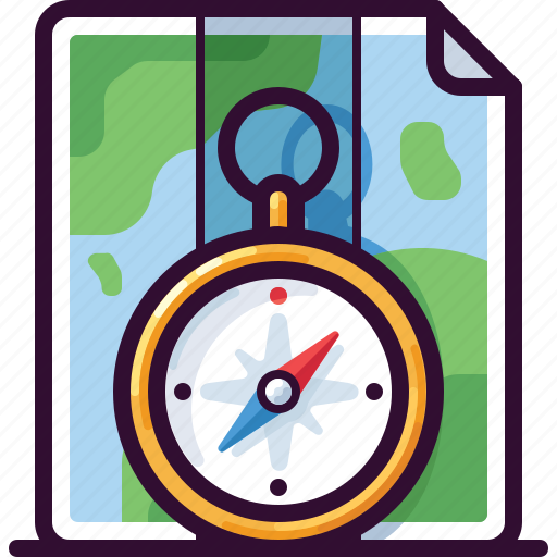 Compass, gps, location, map, navigation, travel icon - Download on Iconfinder